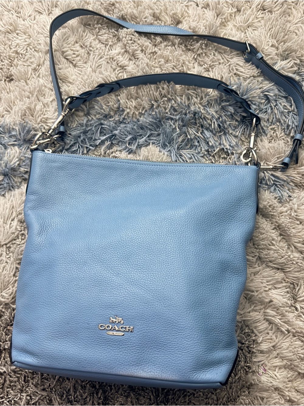 Coach Abby Duffle 31507 in Baby Blue - Picture 5 of 8
